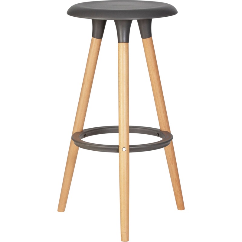 Изображение товара Табурет Dobrin Royce Барный (бук светлый) 77 см, 140 кг