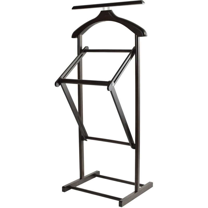 Изображение товара Вешалка костюмная В 21Н складная венге для одежды и хранения