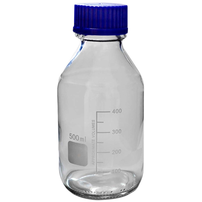 Изображение товара Лабораторная банка 500 мл 10 шт. из стекла с градуировкой и уплотнительным кольцом