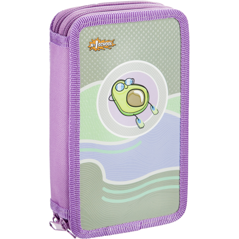 Изображение товара Двухсекционный пенал Комус Класс Avocado cruise розовый для девочек