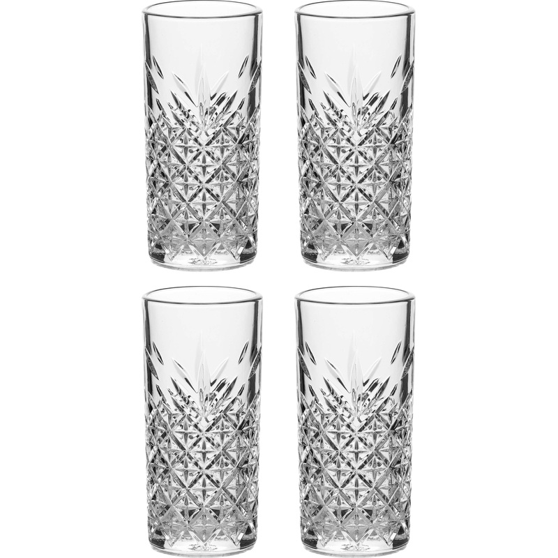 Изображение товара Набор стаканов хайбол Pasabahce Таймлесс 295 мл 4 шт прозрачные