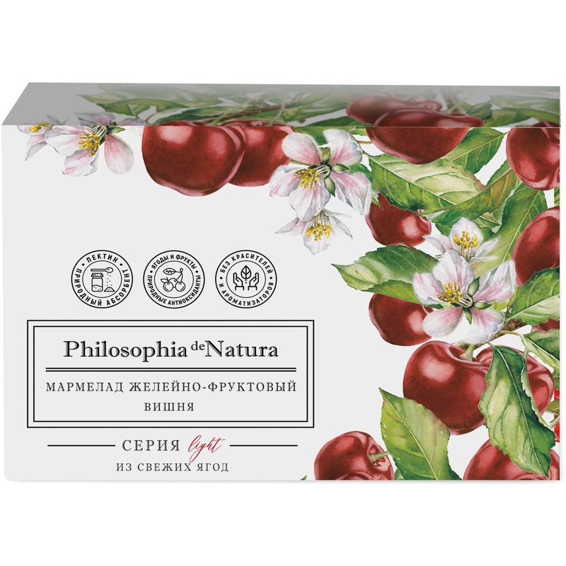 Изображение товара Мармелад Philosophia de Natura Вишня 170 г