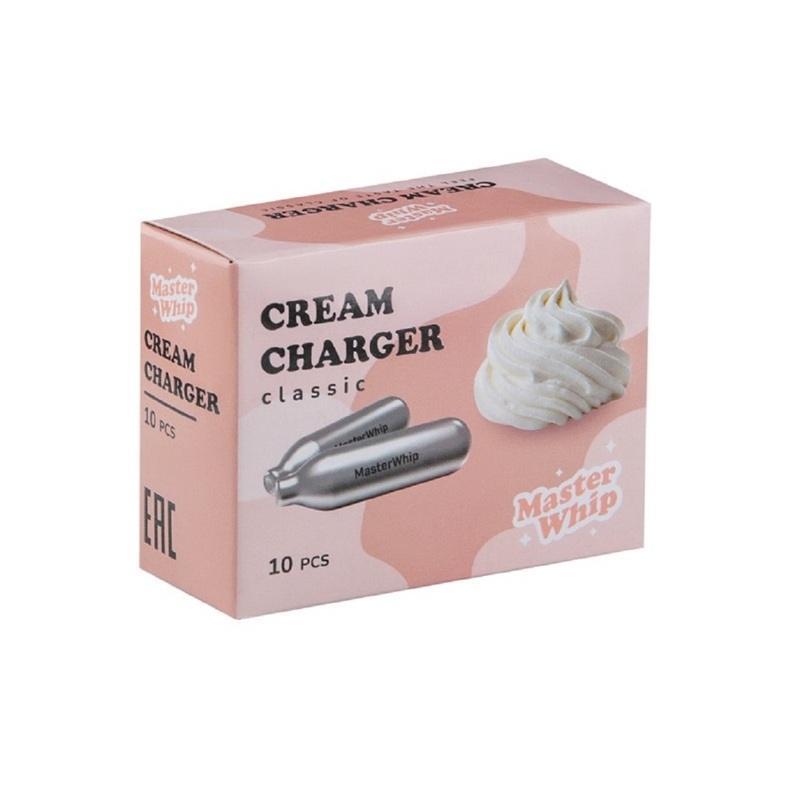 Изображение товара Баллон для сифона взбивания сливок MasterWhip 10 шт
