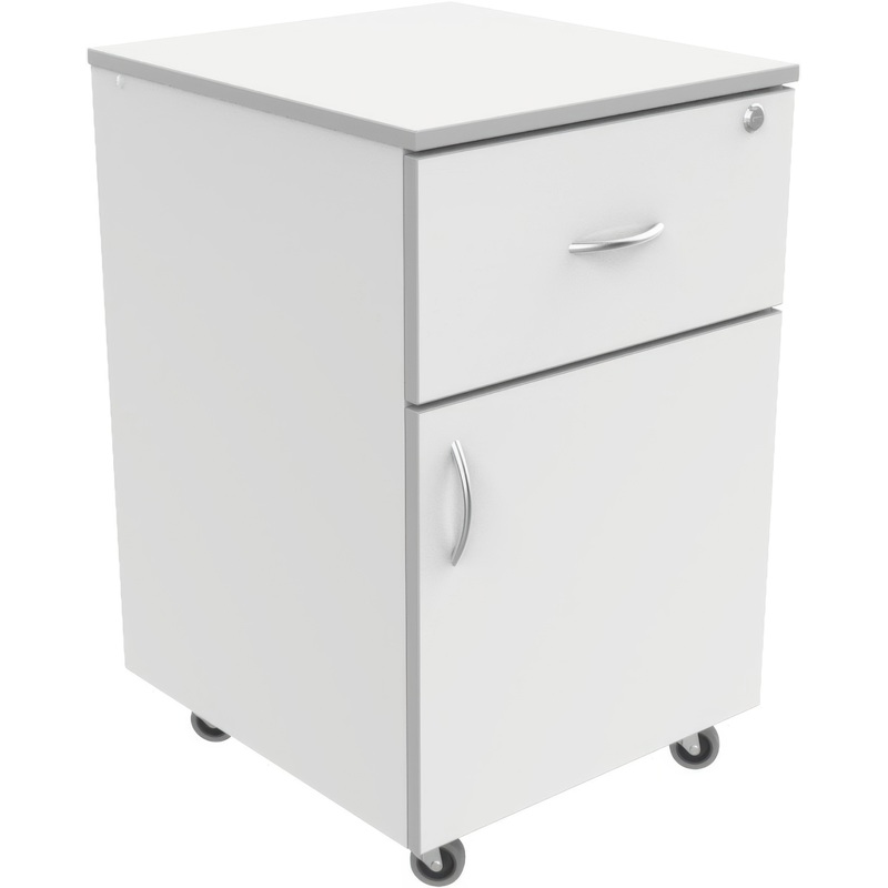 Изображение товара Тумба прикроватная ТМП-02.4 (белый, 464х496х690 мм)