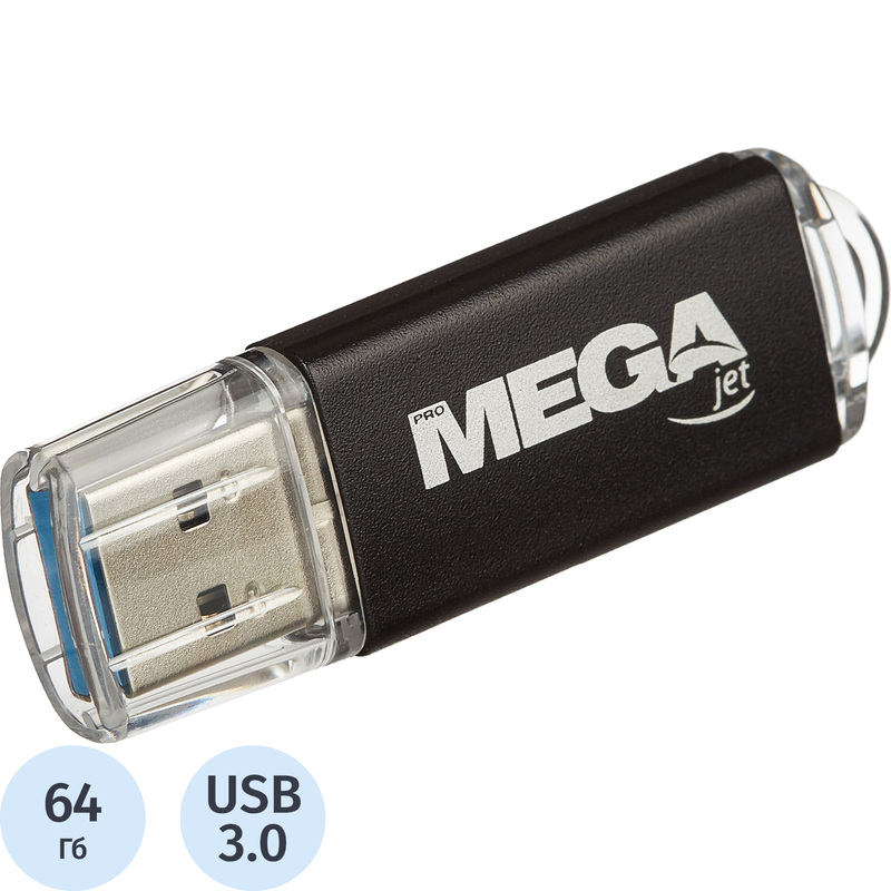 Изображение товара Флешка USB 3.0 64 ГБ ProMega jet NTG358U3064GB цена 600 рублей