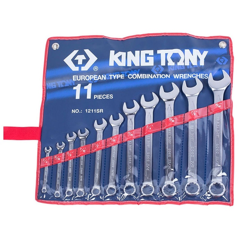 Изображение товара Набор ключей комбинированных King Tony 1/4-15/16 х 11 предметов