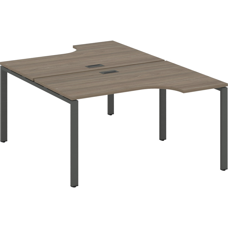 Изображение товара Рабочая станция SN-6P.DRPA-001 в вяз благородный/антрацит 1380х1992х750 мм