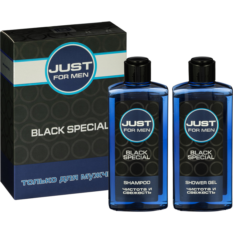Изображение товара Подарочный набор косметики для мужчин Just for Men Black Изображение товара Подарочный набор косметики для мужчин Just for Men Black