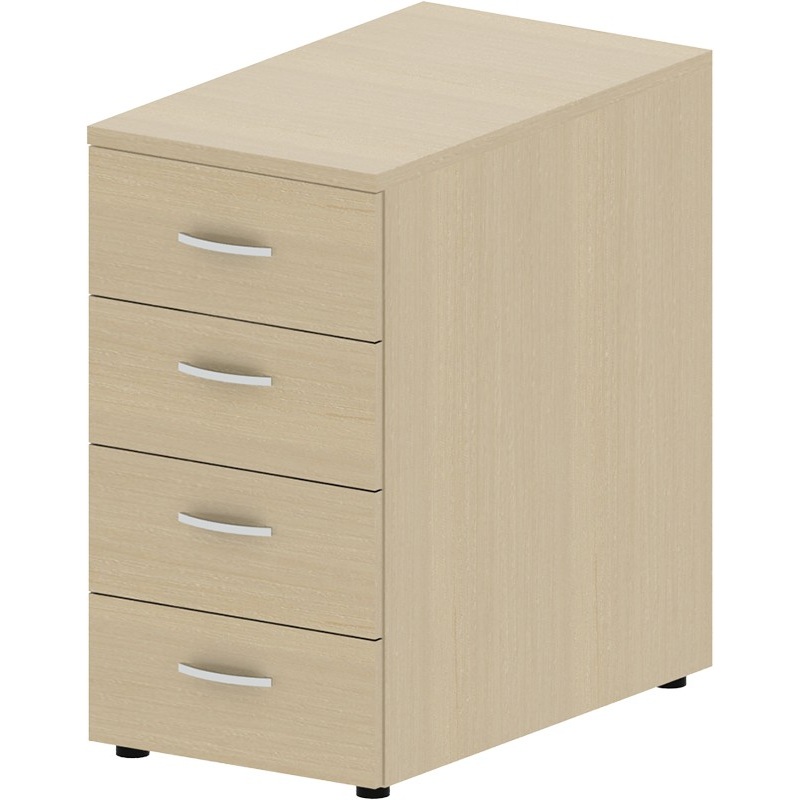 Изображение товара Тумба приставная Рондо 05T082 (береза, 406х600х755 мм, 4 ящика)