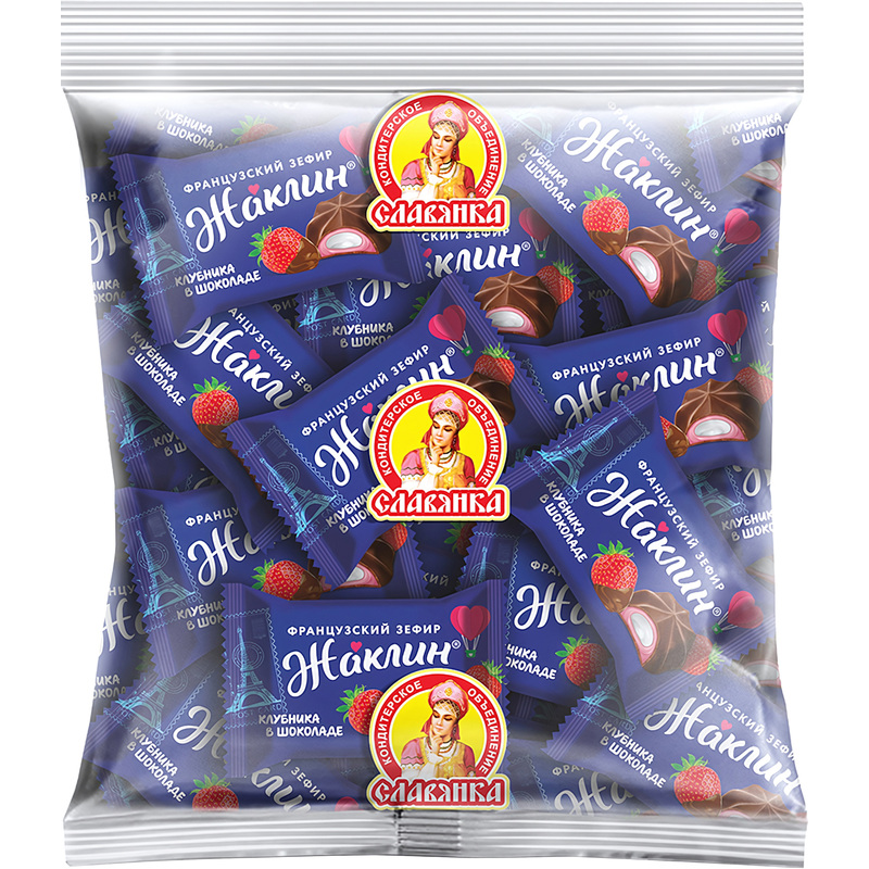 Изображение товара Конфеты шоколадные Славянка Жаклин с клубникой 1 кг