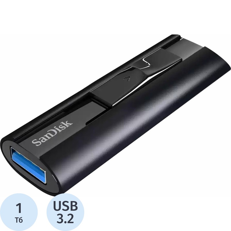 Изображение товара Флешка USB 3.2 1024 ГБ SanDisk Extr.Pro SDCZ880-1T00-G46 высокая скорость и надежность