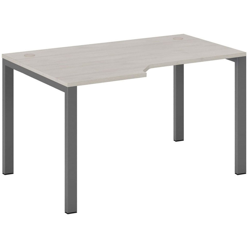 Изображение товара Стол эргономичный NLN36322424 (дуб светлый шамони, 1350х900х750 мм)