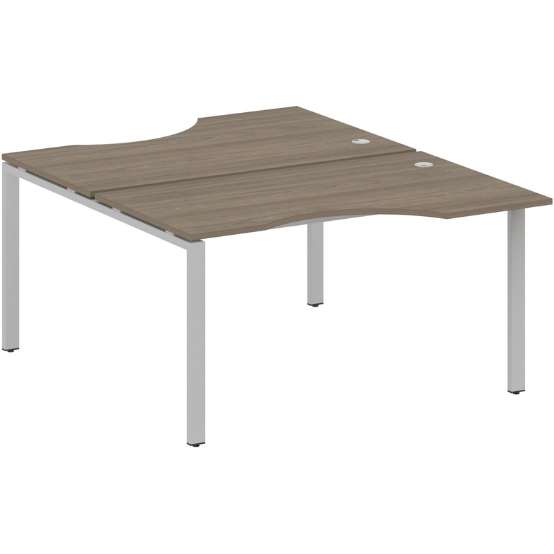 Изображение товара Рабочая станция Metal System Style БП.РАС-СА-2.2 с металлическим каркасом и ЛДСП