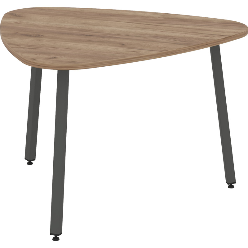 Изображение товара Стол для переговоров Style Project SN-4.SPRG-71.3 дуб табак/антрацит 1200х1200х750 мм