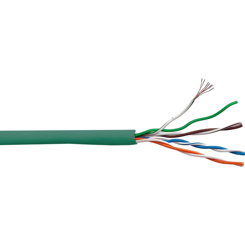 Изображение товара Кабель витая пара Lanmaster LAN-5EUTP-PT-LSZH-GN 305 м категория 5e для внутренней сети