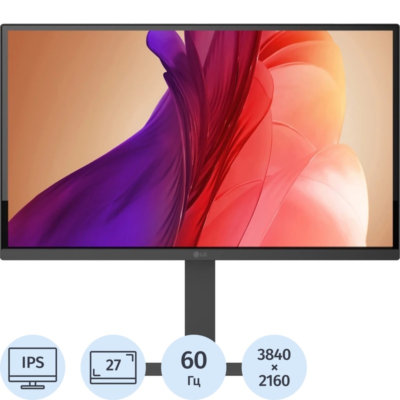 Изображение товара Монитор 27" LG UltraFine 27U730A-B чёрный