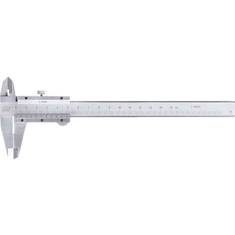 Изображение товара Штангенциркуль Shan ШЦ-1 150 мм шаг 0.05 мм с глубиномером профессиональный