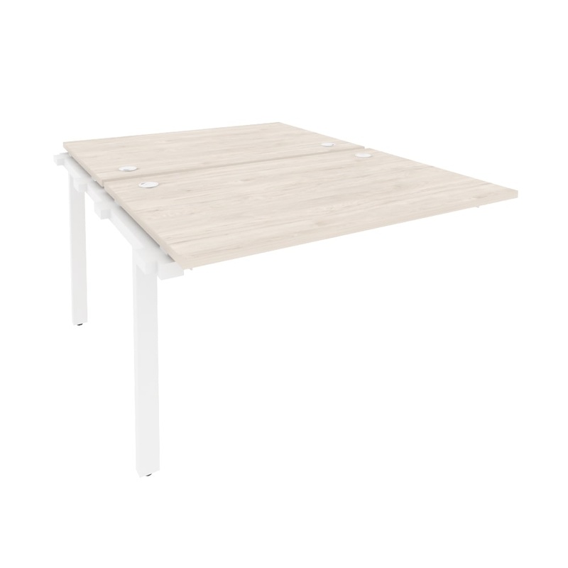 Изображение товара Элемент рабочей станции O.M-2.NRS-2.8 светлый с металлическим каркасом 1180х1635 мм