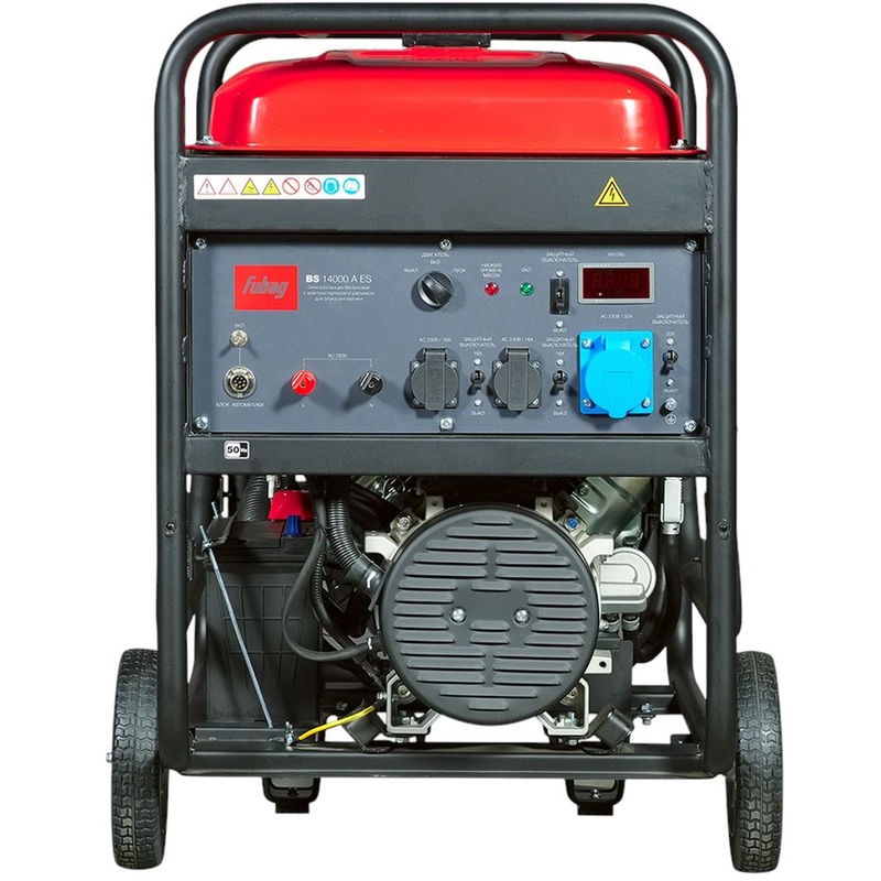 Изображение товара Генератор бензиновый Fubag BS 14000 A ES 14,0 кВт