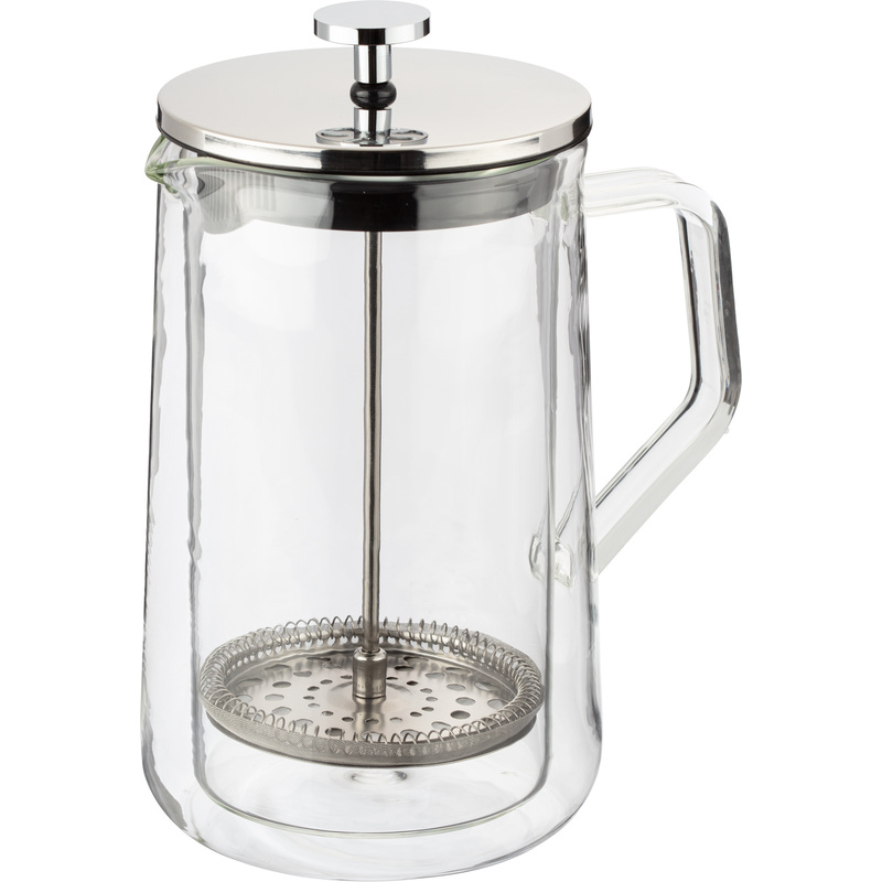 Изображение товара Френч-пресс Комус Кирай 1 л с нержавеющей стали и стекла