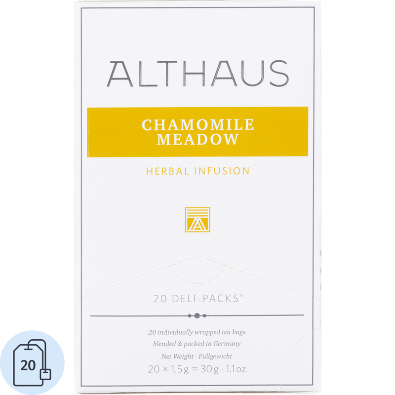 Изображение товара Травяной чай Althaus Chamomile Meadow 20 пакетиков Германия