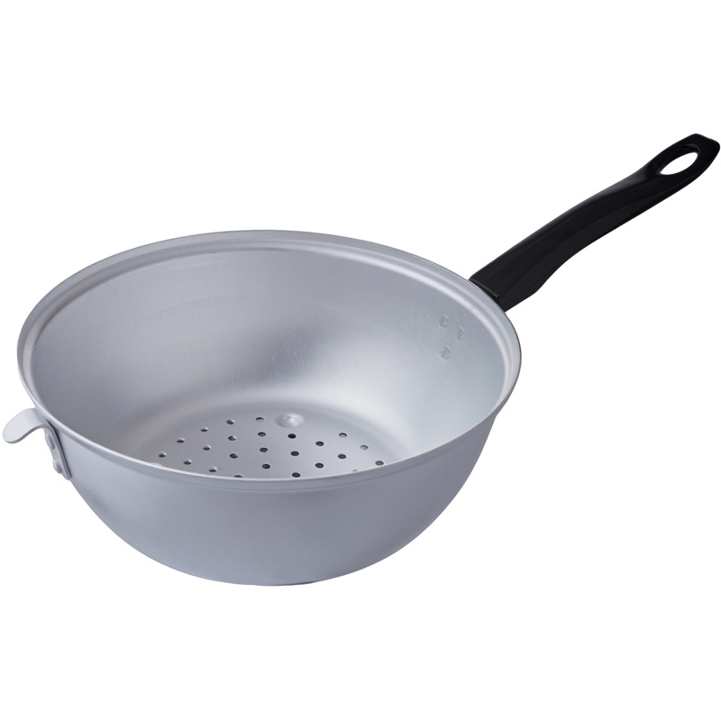 Изображение товара Дуршлаг Демидовский из алюминия 24 см, лёгкий и прочный, подходит для мойки в посудомоечной машине