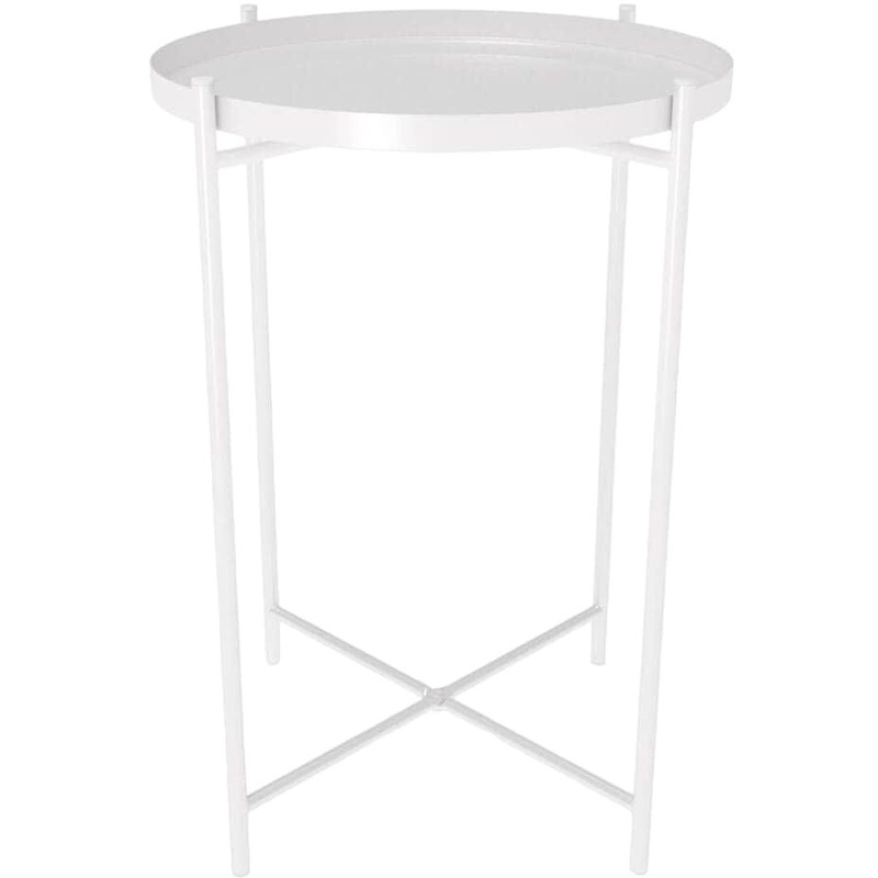 Изображение товара Журнальный стол Sheffilton SHT-CT8 белый муар компактный легкий