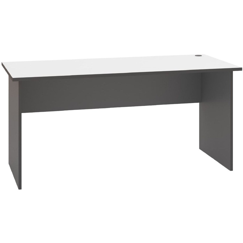 Изображение товара Стол прямой Стратегия E25-01.31С серый 1600х700х735 мм