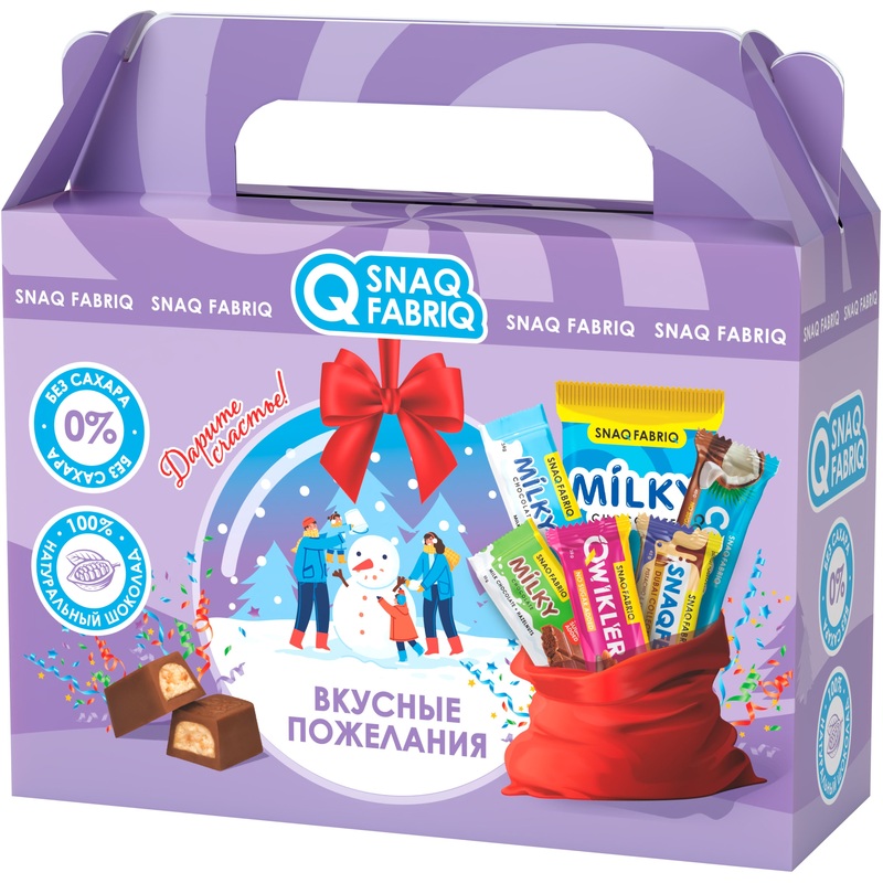 Изображение товара Подарочный набор Snaq Fabriq ассорти 698 г