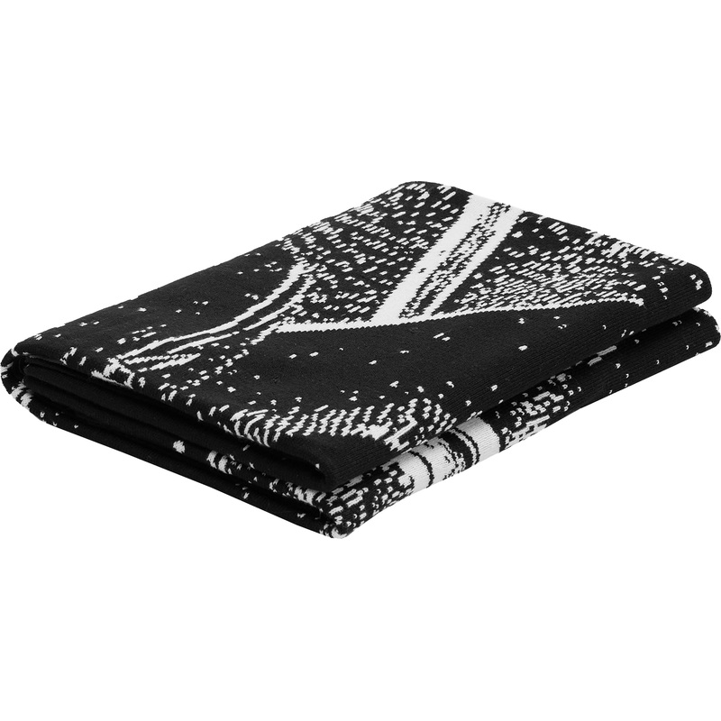Изображение товара Плед Teplo Вороной акрил 100x150 см чёрный/белый