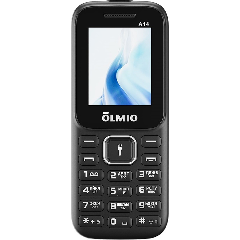 Изображение товара Мобильный телефон Olmio A14 чёрный (48142)
