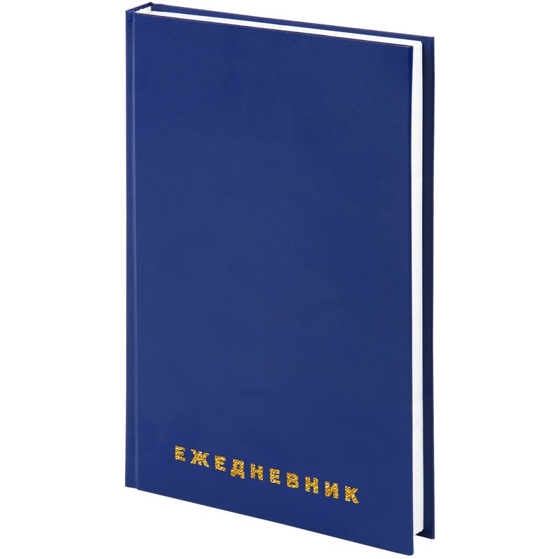 Изображение товара Ежедневник недатированный Brauberg А5 160 листов синий офисный стиль