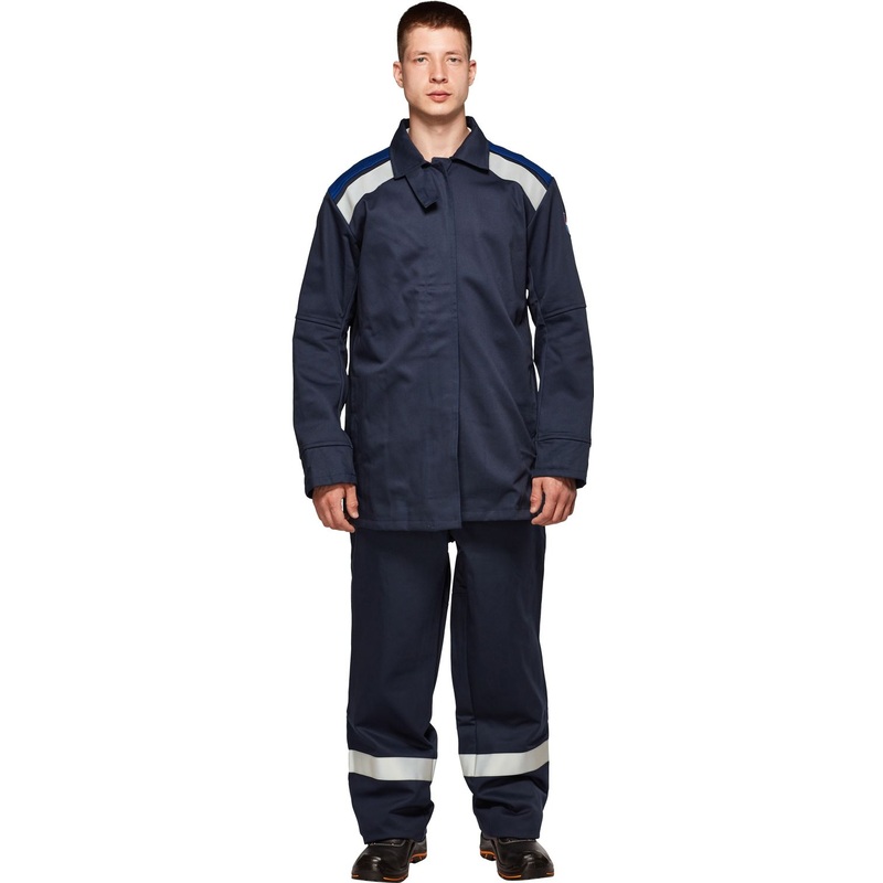 Изображение товара Костюм сварщика Премиум летний синий для мужчин 48-50