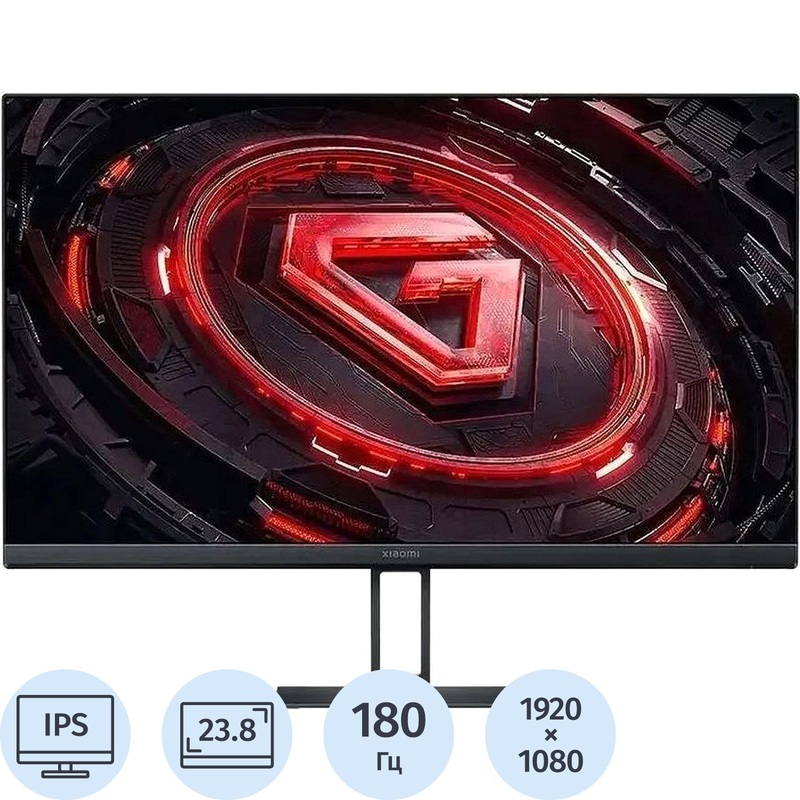 Изображение товара Монитор Xiaomi Gaming G24i 23.8 черный с HDMI DisplayPort и HDR для игр и работы