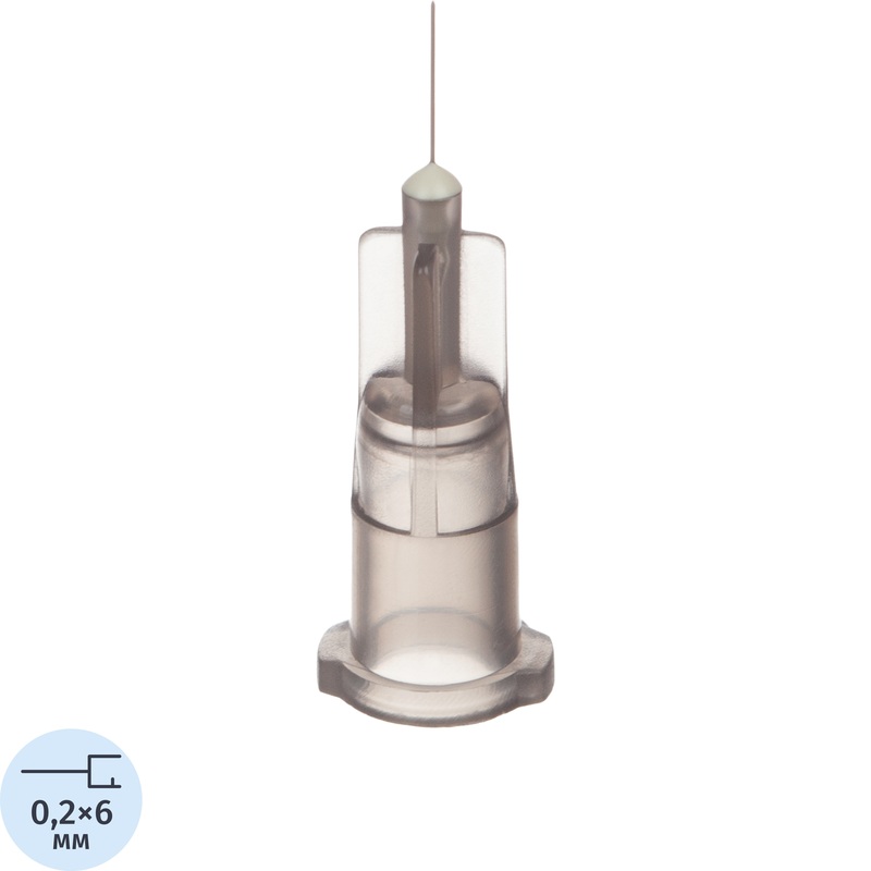 Изображение товара Игла инъекционная Paramed Luer 33G 0.2x6 мм 100 шт стерильная