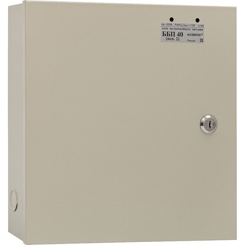 Изображение товара Блок бесперебойного питания AccordTec ББП-40 110-250 В защита IP20 60г