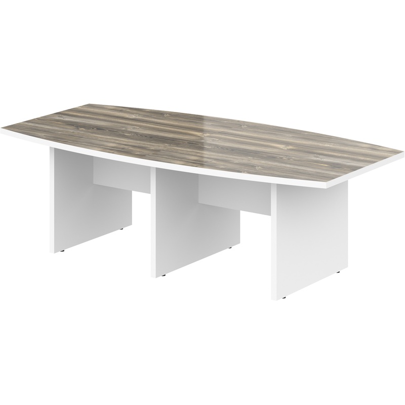 Изображение товара Стол для переговоров Morris MCT 2412 (дуб базель/белый, 2400х1200х750 мм)