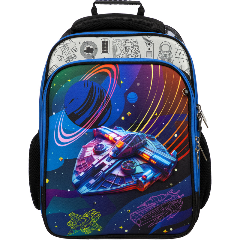 Изображение товара Ранец Комус Класс Stright 3D Космический корабль анатомический