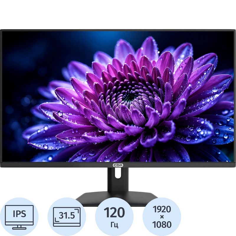 Изображение товара Монитор 31.5" CBR ME3203 чёрный (LCD-ME3203-OPC)