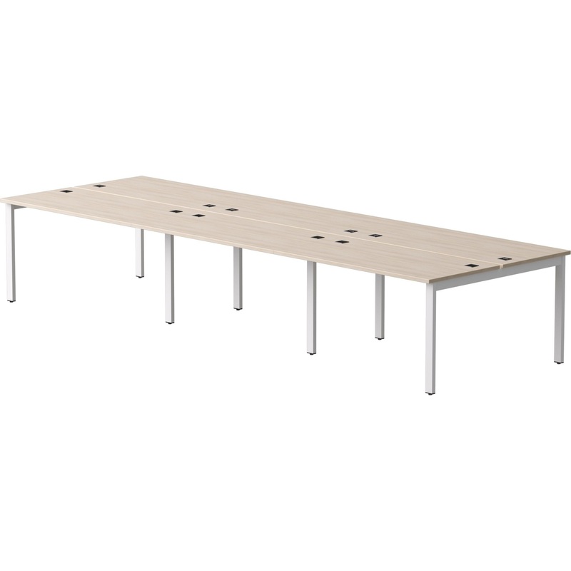 Изображение товара Рабочая станция EVO 254S220DY9003 на 6 мест с металлическим каркасом