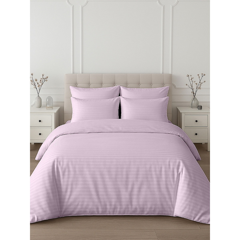 Изображение товара Комплект постельного белья Monocolor 2-спальное страйп-сатин 50x70 см