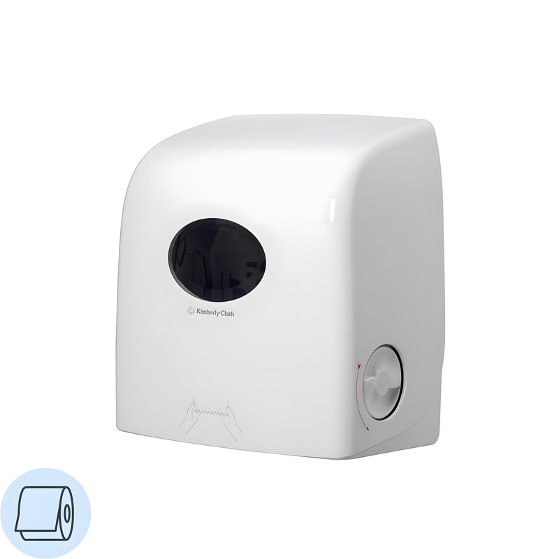 Изображение товара Диспенсер для рулонных полотенец Kimberly-Clark Aquarius Slimroll белый (6953)