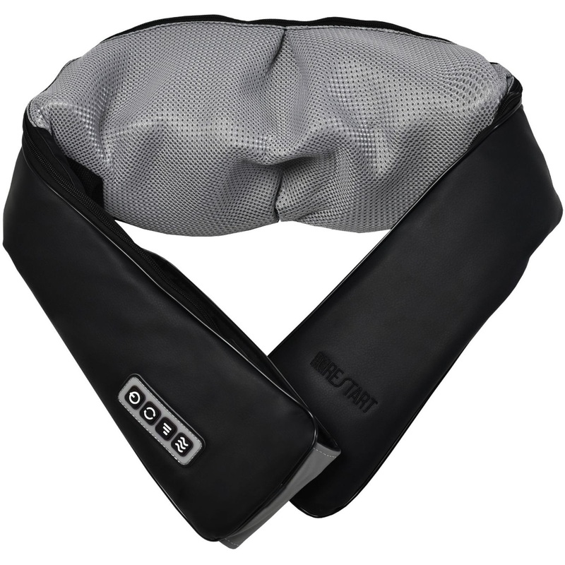 Изображение товара Массажер для шеи и плеч RestArt uBlack RA-342 с инфракрасным прогревом и 8 роликами