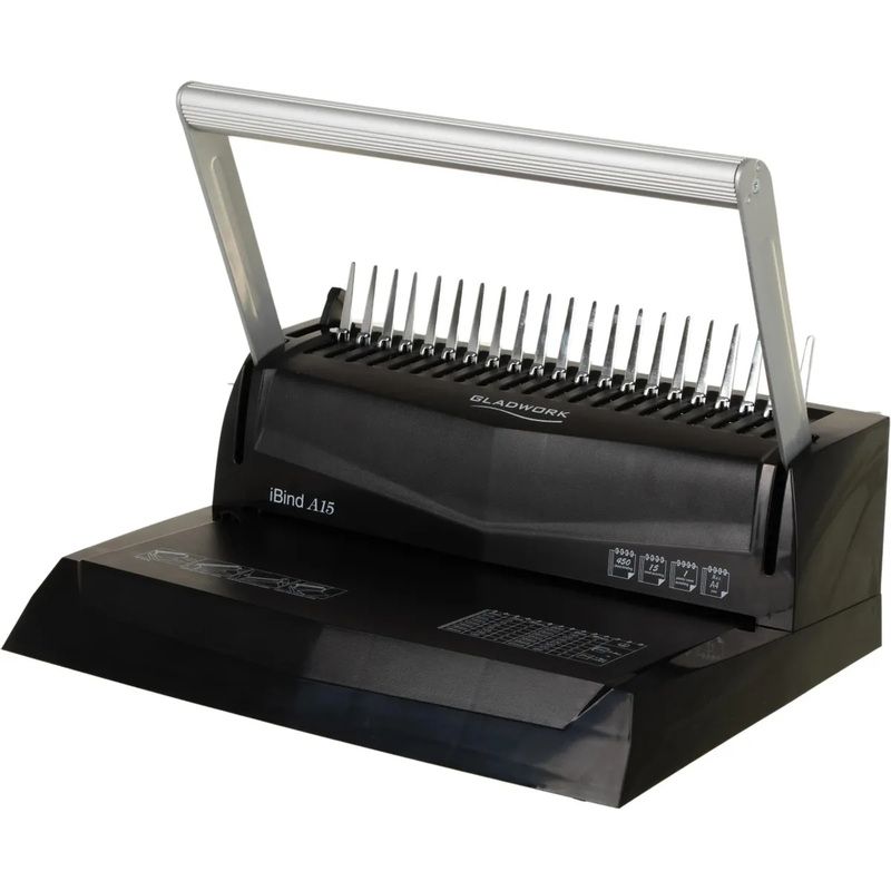Изображение товара Брошюровщик Gladwork iBind A15 механический с регуляцией перфорации