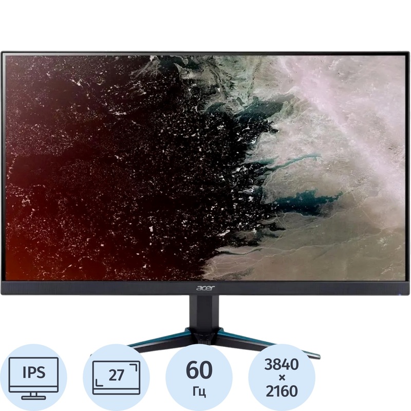 Изображение товара Монитор 27 Acer Nitro VG270KLbmiipx 4K IPS HDMI DisplayPort