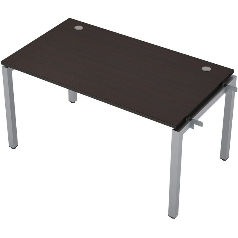 Изображение товара Элемент Avance 6МБН.5189 для системы бенч-стен с парящим эффектом, венге/алюминий матовый, 1400х800