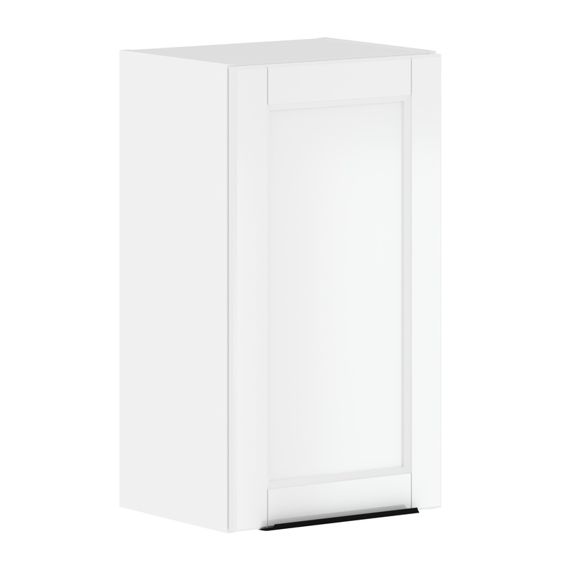 Изображение товара Навесной шкаф с полкой Sicilia белая эмаль 400х320х720 мм