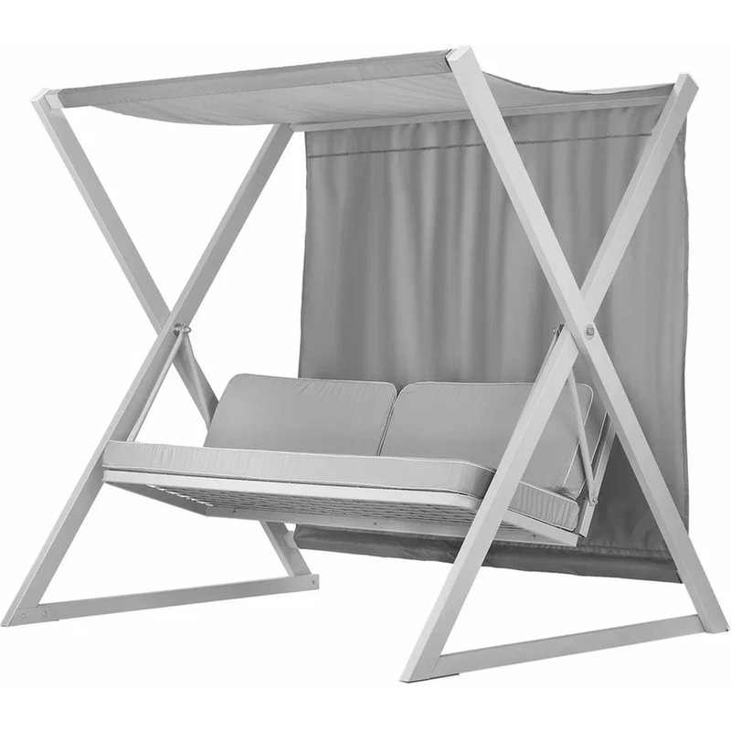 Изображение товара Качели садовые Сакура с004 трехместные 2100х1640х1950 мм для дачи сада