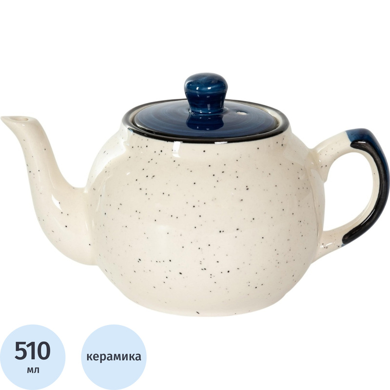 Изображение товара Чайник заварочный керамический Elrington Речной Бриз 510 мл