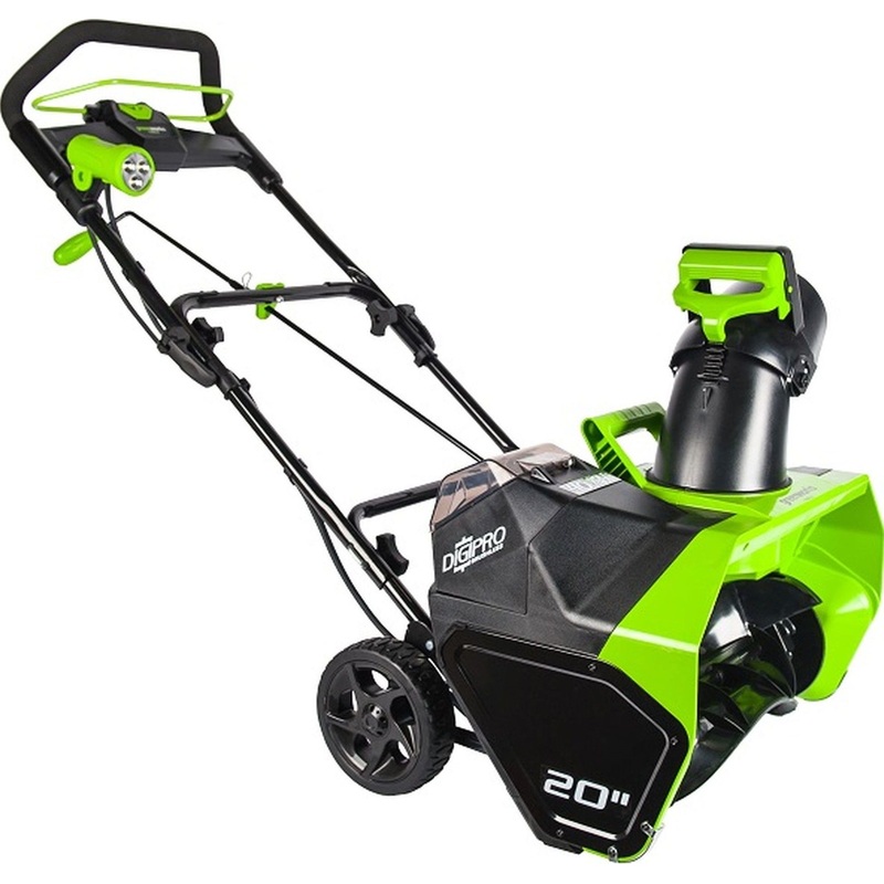 Изображение товара Снегоуборщик аккумуляторный Greenworks GD40SB (2600607)